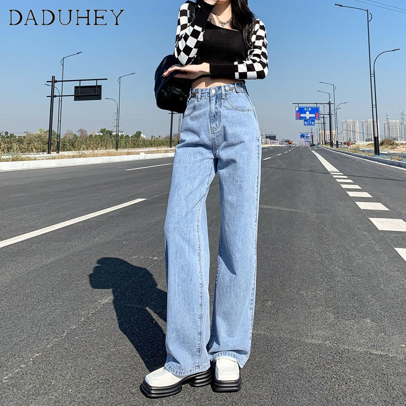 Daduhey baju raya perempuan Women's Summer High-Waist Straight and Wide ...