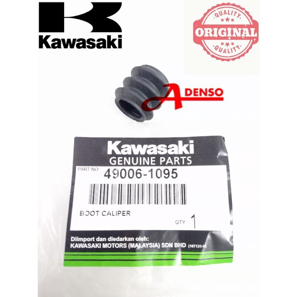ER6 BOOT RUBBER FRONT BOOT CALIPER GETAH CALIPER RUBBER FRONT CALIPER ORIGINAL100KAWASAKI 49006
