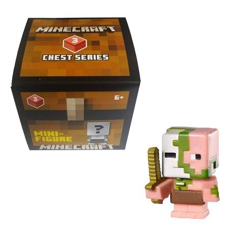 Minecraft mini discount figures chest series