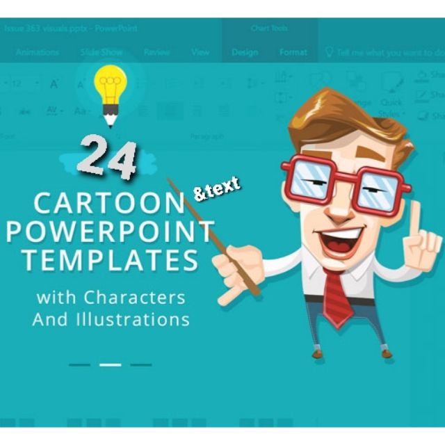 Cartoon & Text PowerPoint Animation Templates | Shopee Malaysia