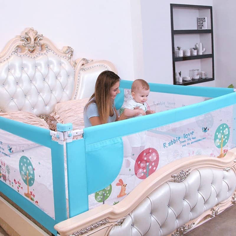 Pagar Katil Baby Safety / Bed Fence Baby Protection Baby Bed Crib