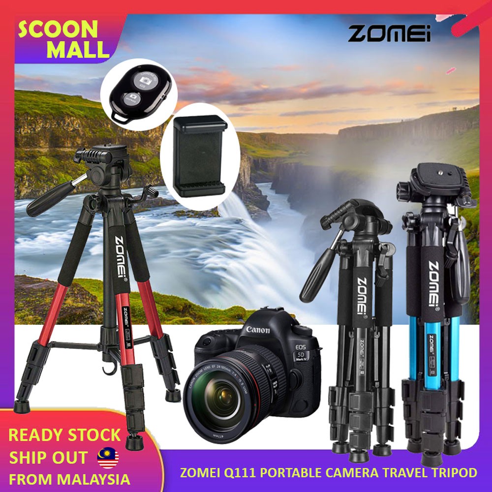 🔥READY STOCK🔥 Scoon Zomei Q111 Portable Travel Lightweight Camera