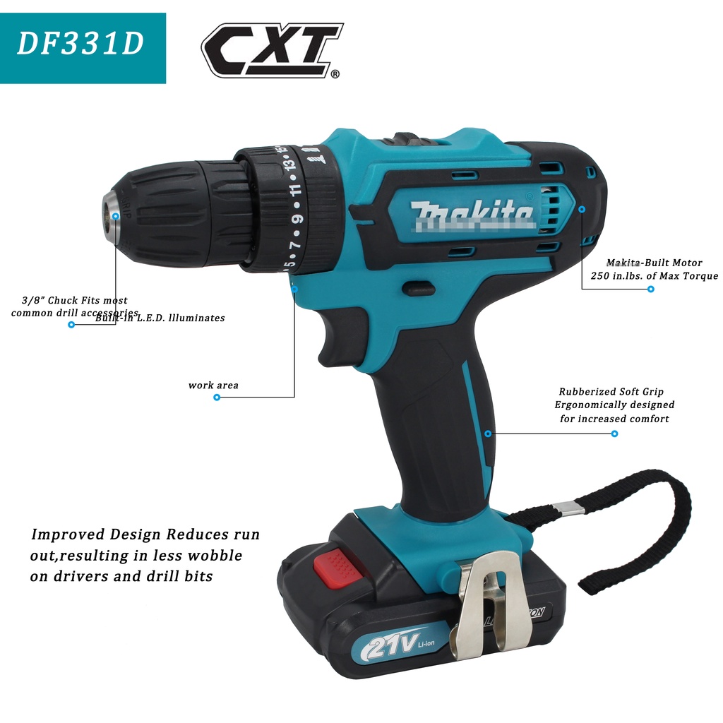 Cordless best sale drill 21v