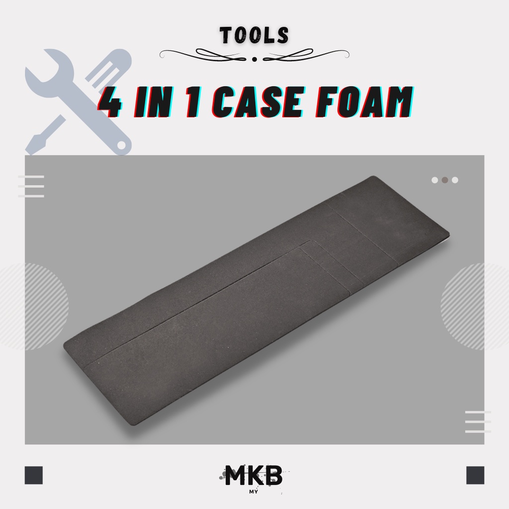 [READY STOCK] 4in1 Poron / EVA Case Foam for Mechanical Keyboard