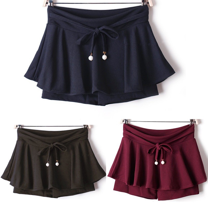 Skirt hot sale pants short