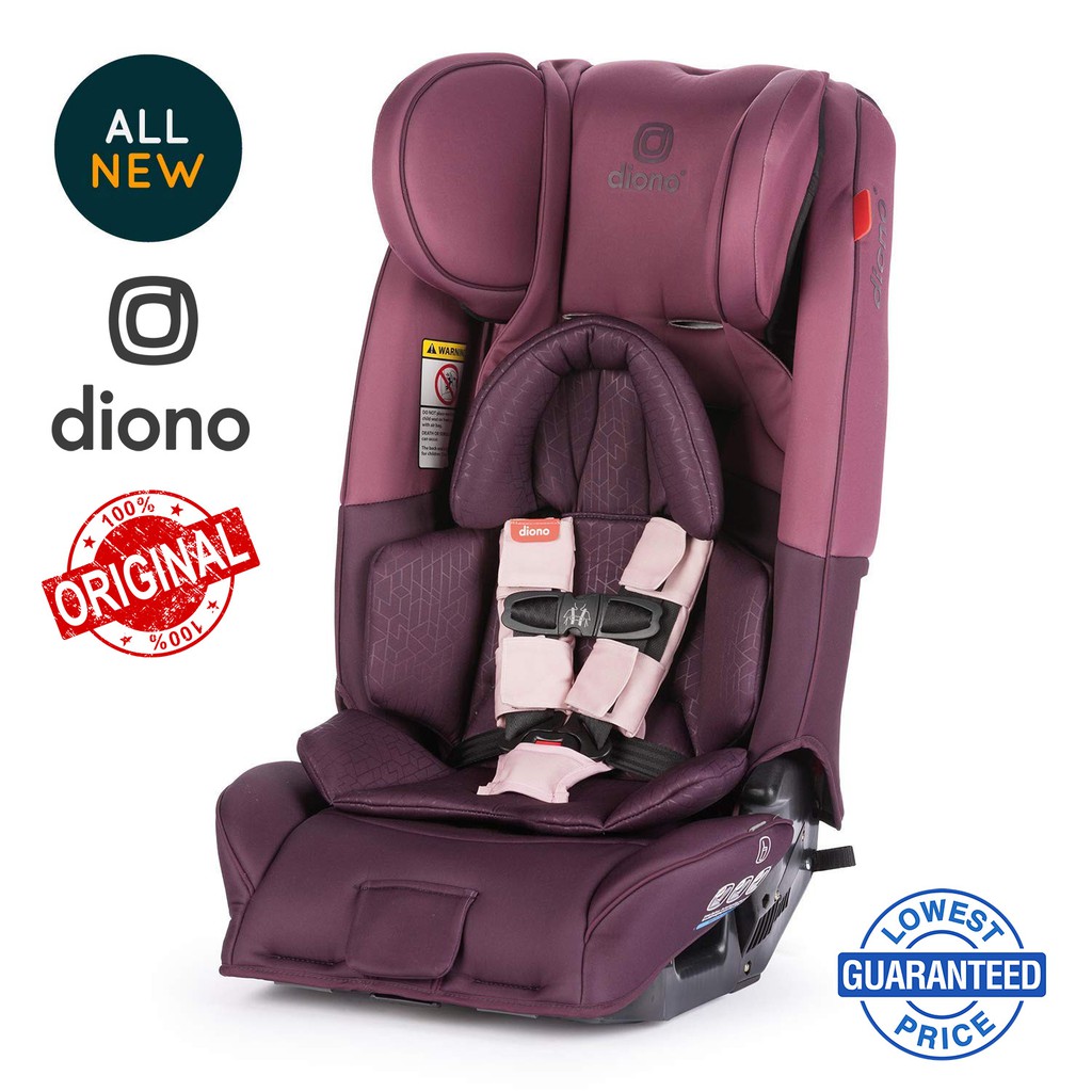 Diono Radian 3RXT AllinOne Convertible Car Seat, Plum (USA Imported