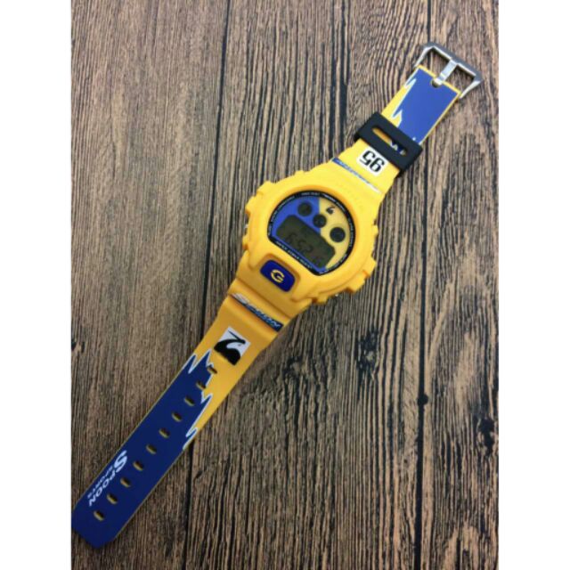 G Shock DW6900 honda spoon Yellow