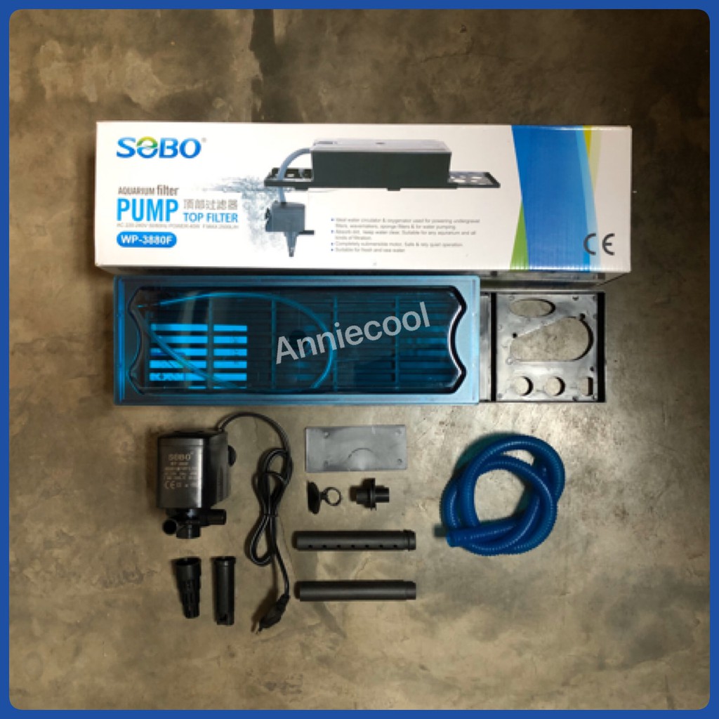 SOBO WP3880F AQUARIUM TOP FILTER Shopee Malaysia