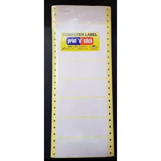 Computer Label 1panel 1000pcs 36x102mm | Shopee Malaysia