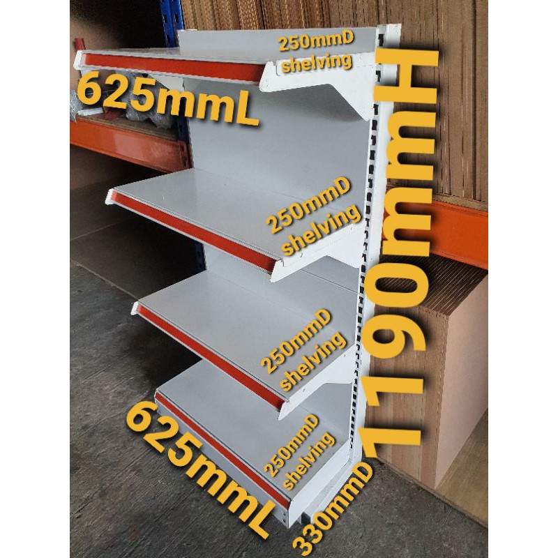 BIG Rack!!!2nd Hand Gondola!!!2nd Hand wall gondola !!! Clearance stock