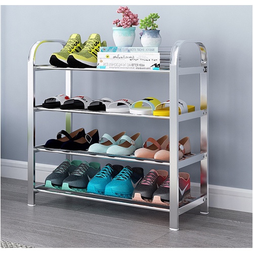 Stainless Steel Shoes Rack / Flower Rack / Indoor Outdoor Rack | Shopee ...