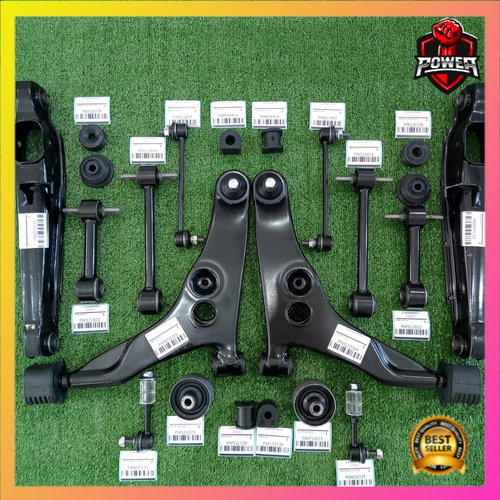 24 ITEM COMPLETE MITSUBISHI JAPAN FULL FRONT & REAR SET ARM - PROTON ...
