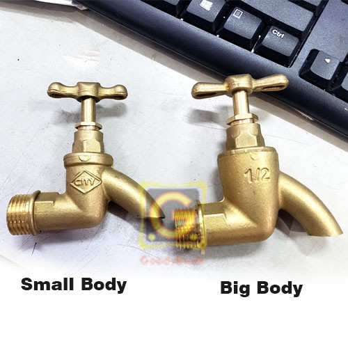 Water store tap size