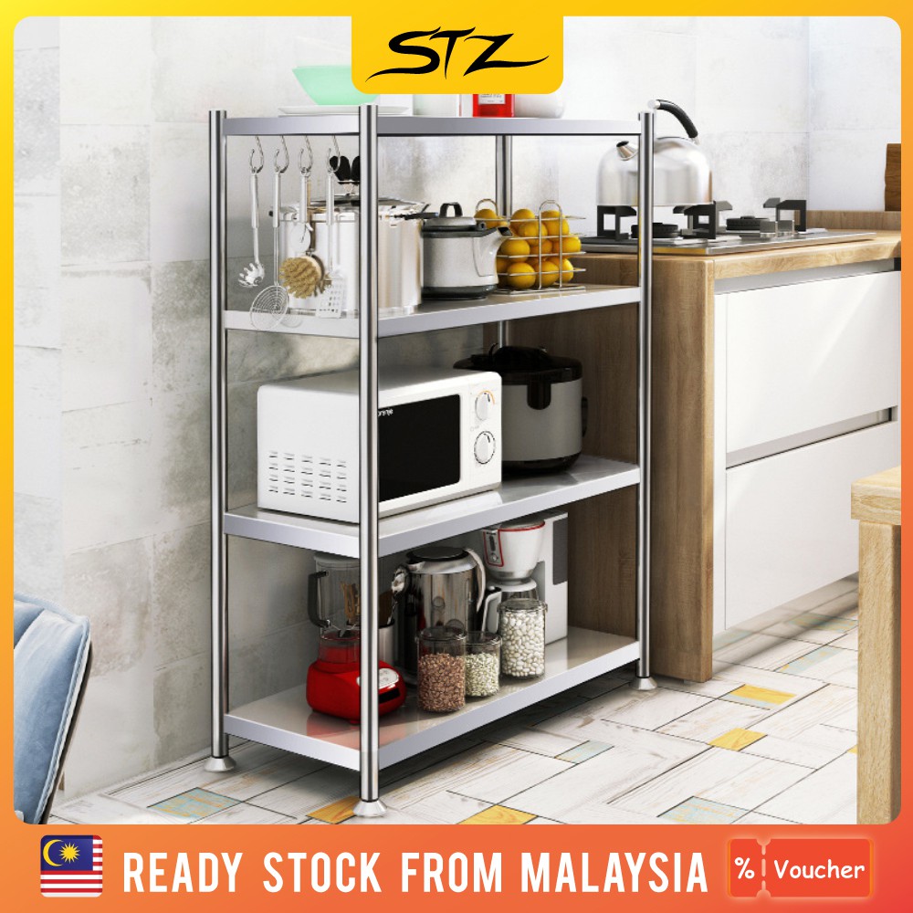 Ready Stock Stainless Steel Rack Kitchen Rak Besi Kalis Air ...