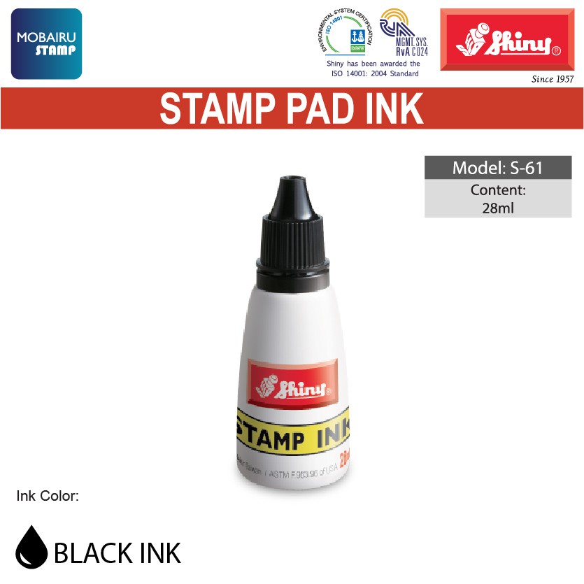 Shiny Stamp Ink Refills I 28ml