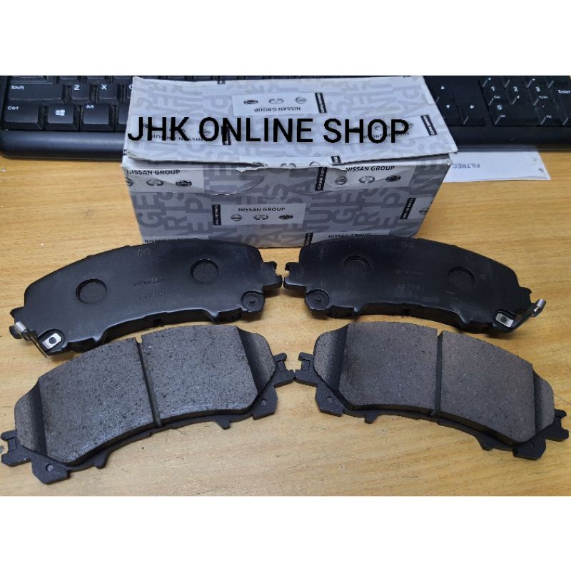 NISSAN X-TRAIL T32 DISC PAD FRONT SET 100%ORIGINAL D106M-4CCXA | Shopee ...
