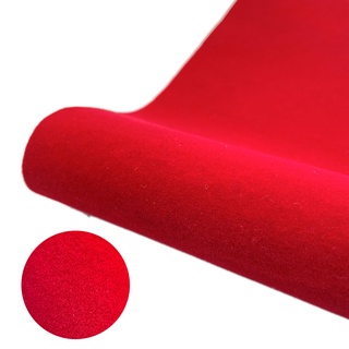 Self Adhesive Velvet Flocking Sheet Red Soft Velvet Drawer Liner for  Jewelry Drawer Craft Fabric 