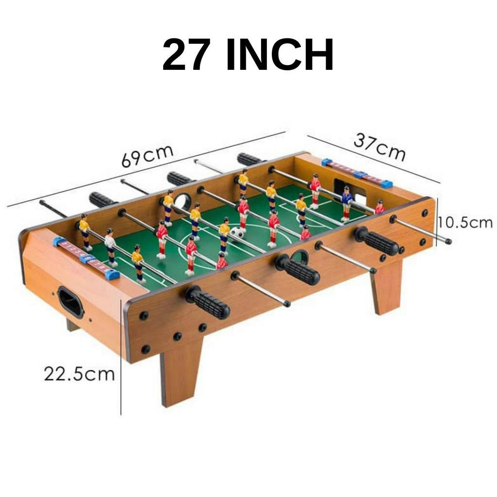 Wooden Soccer Table Game Foosball Tabletop Football Indoor Game Kids