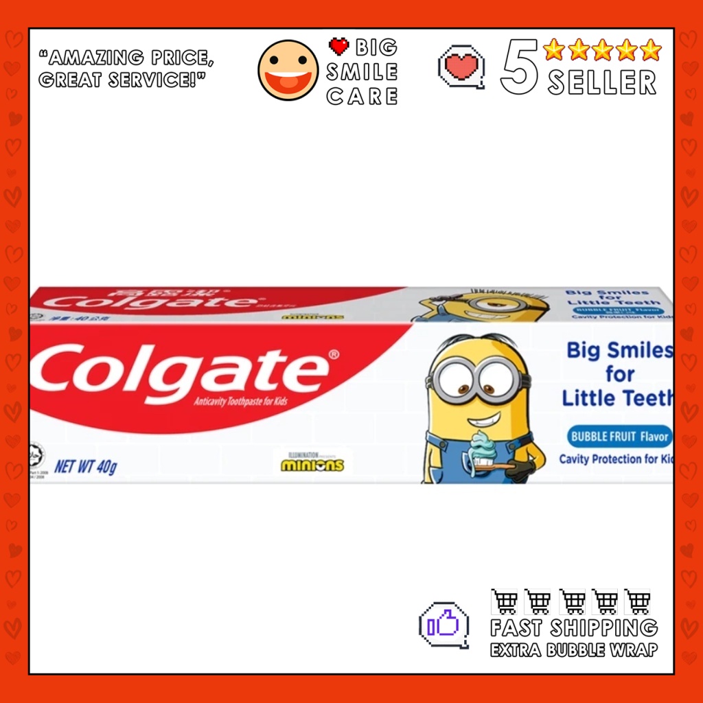 Colgate Kids Minion Toothpaste-40g | Shopee Malaysia