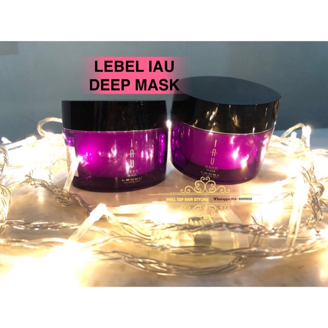 LEBEL IAU DEEP MASK HAIR MASK 170g | Shopee Malaysia