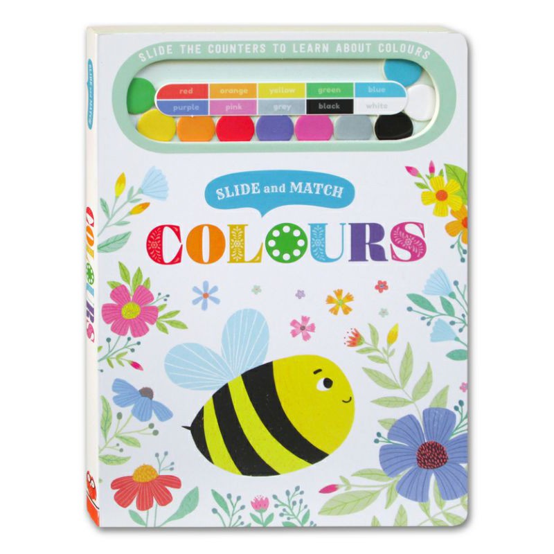 Slide And Match Colors Board Book | Shopee Malaysia