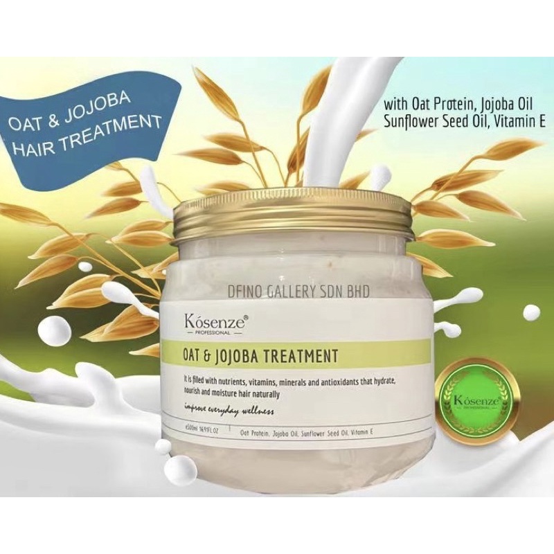 Kosenze Oat & Jojoba Treatment 500ml 100% Original | Shopee Malaysia