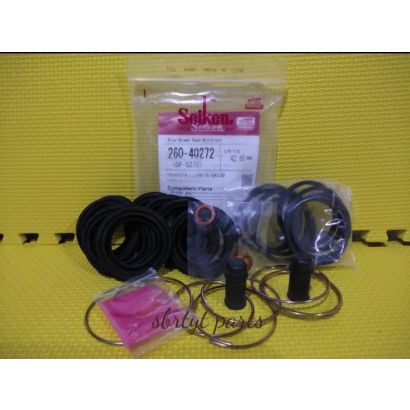 Front Brake caliper kit fortuner hilux double cabin 20042015 seiken japan Shopee Malaysia