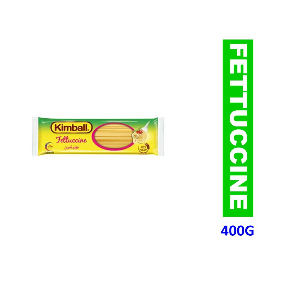 Kimball Dry Pasta Fettuccine 400G Halal Shopee Malaysia