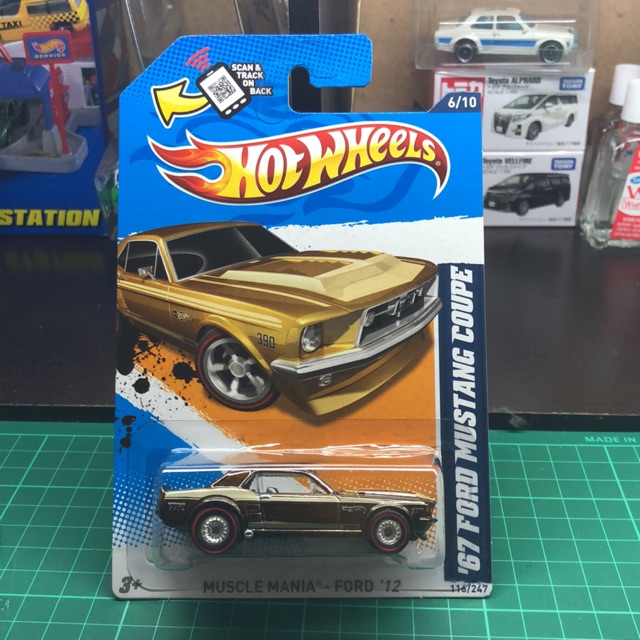 Hot wheels 67 ford best sale mustang coupe