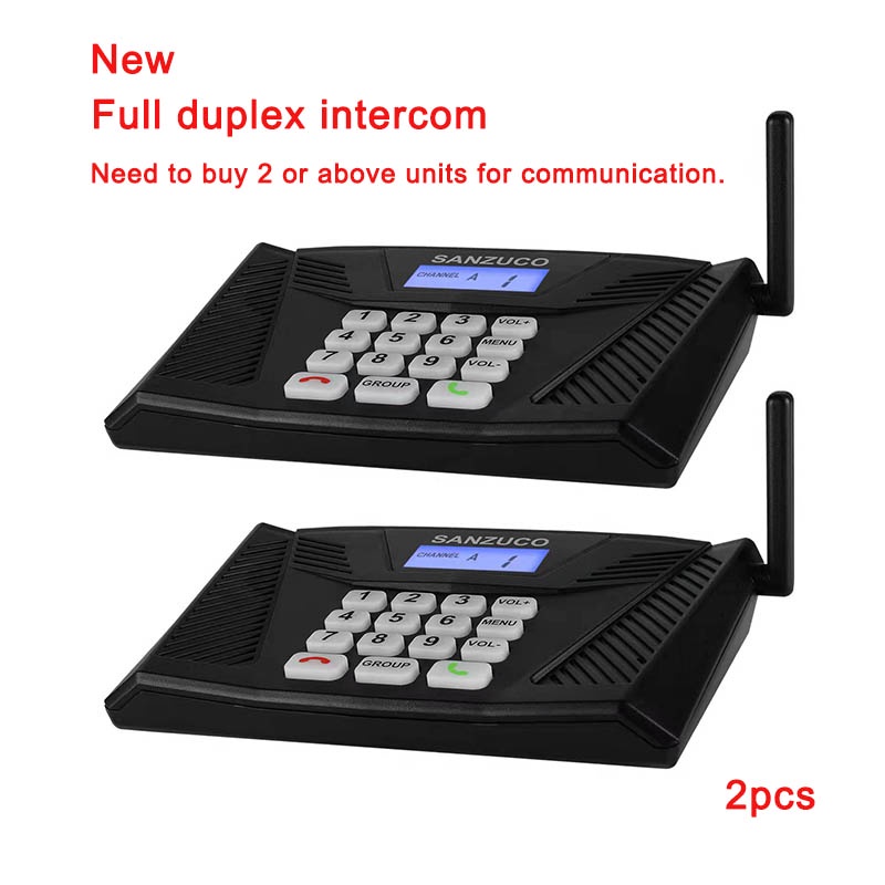 Intercom Wireless for Home Office (1000FT) Range 10 - Channel, Wireless Intercom  System for Home House Business Office, Room To Room Intercom, Home  Communication System | Shopee Malaysia