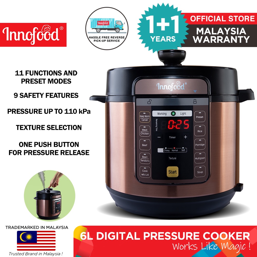 33L Large Capacity Smart Non-Stick Electric Pressure Cooker