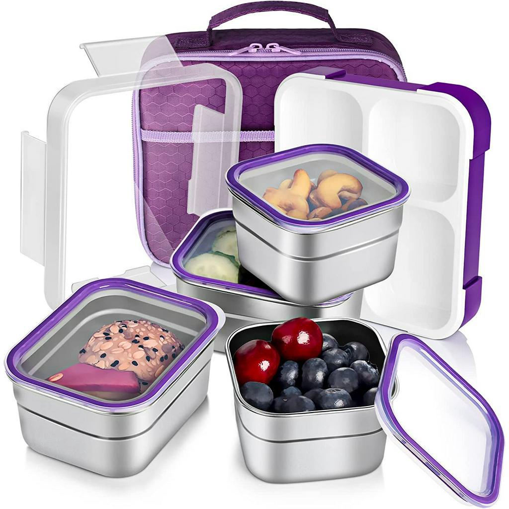 [Malaysia stock] Bento Lunch Box for Adults Bento Boxes BPA FREE Kids