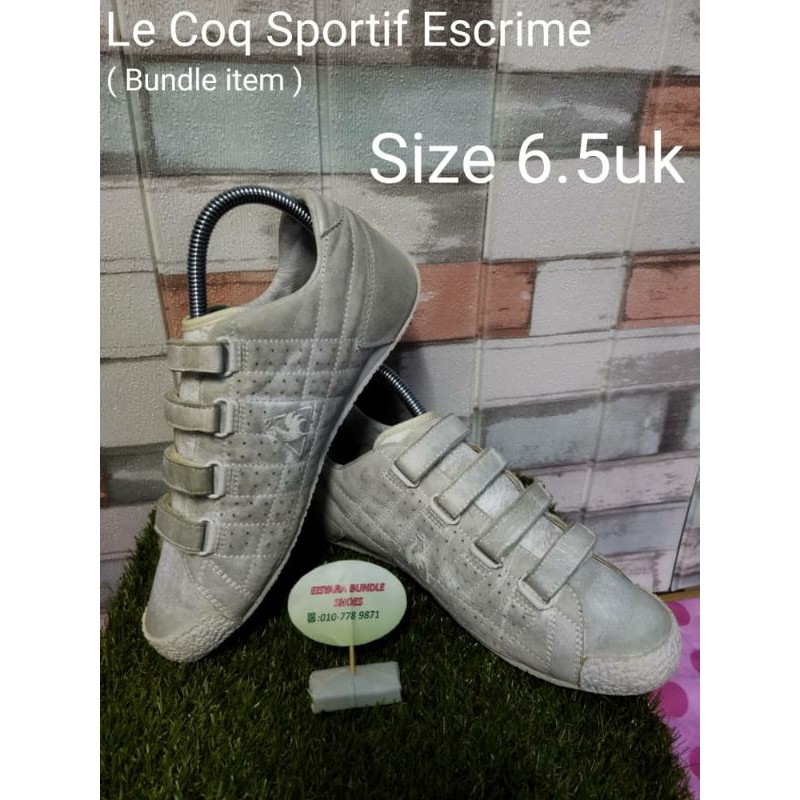 BUNDLE SHOES LE COQ SPORTIF ESCRIME Shopee Malaysia