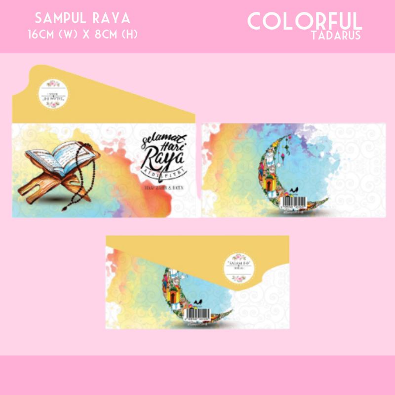 (COLORFUL) Sampul Duit Raya Money Packet 5 pcs Per Pack | Shopee Malaysia