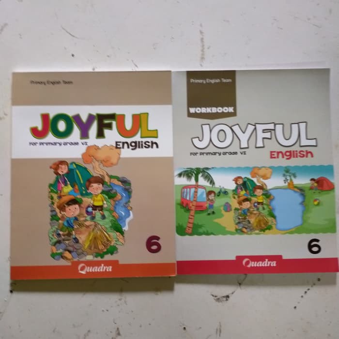 Joyful ENGLISH GRADE 6 COURSE BOOK AND WORKBOOK Package (2 Books ...
