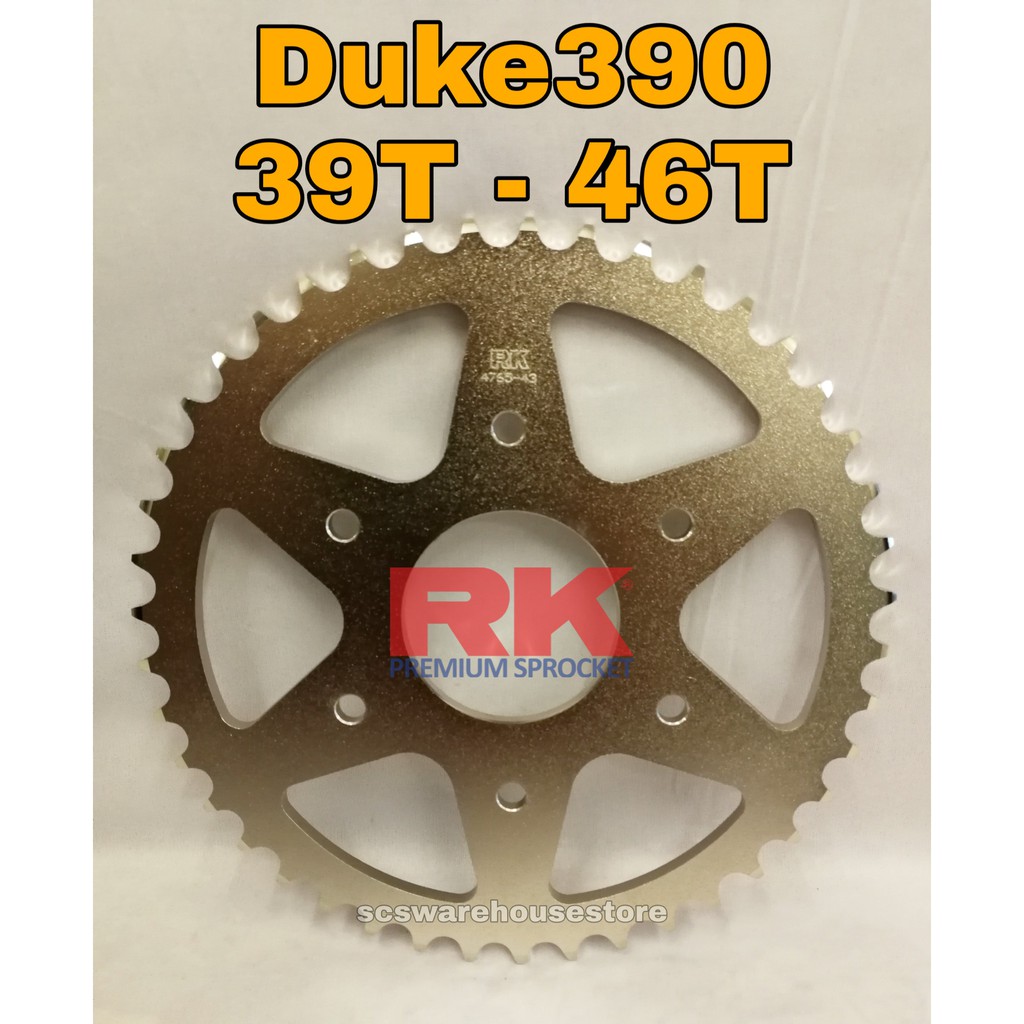 Sprocket deals duke 390