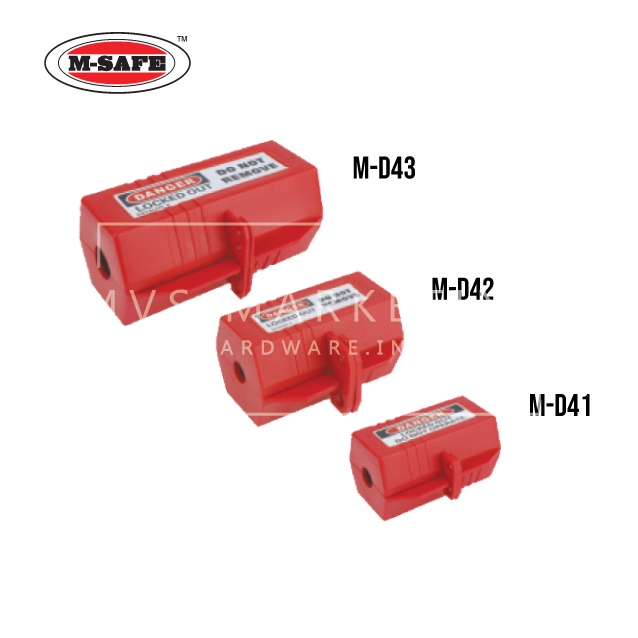 M-SAFE SAFETY ELECTRICAL PLUG LOCKOUT / LOCKOUT TAGOUT LOTO SAFETY ...