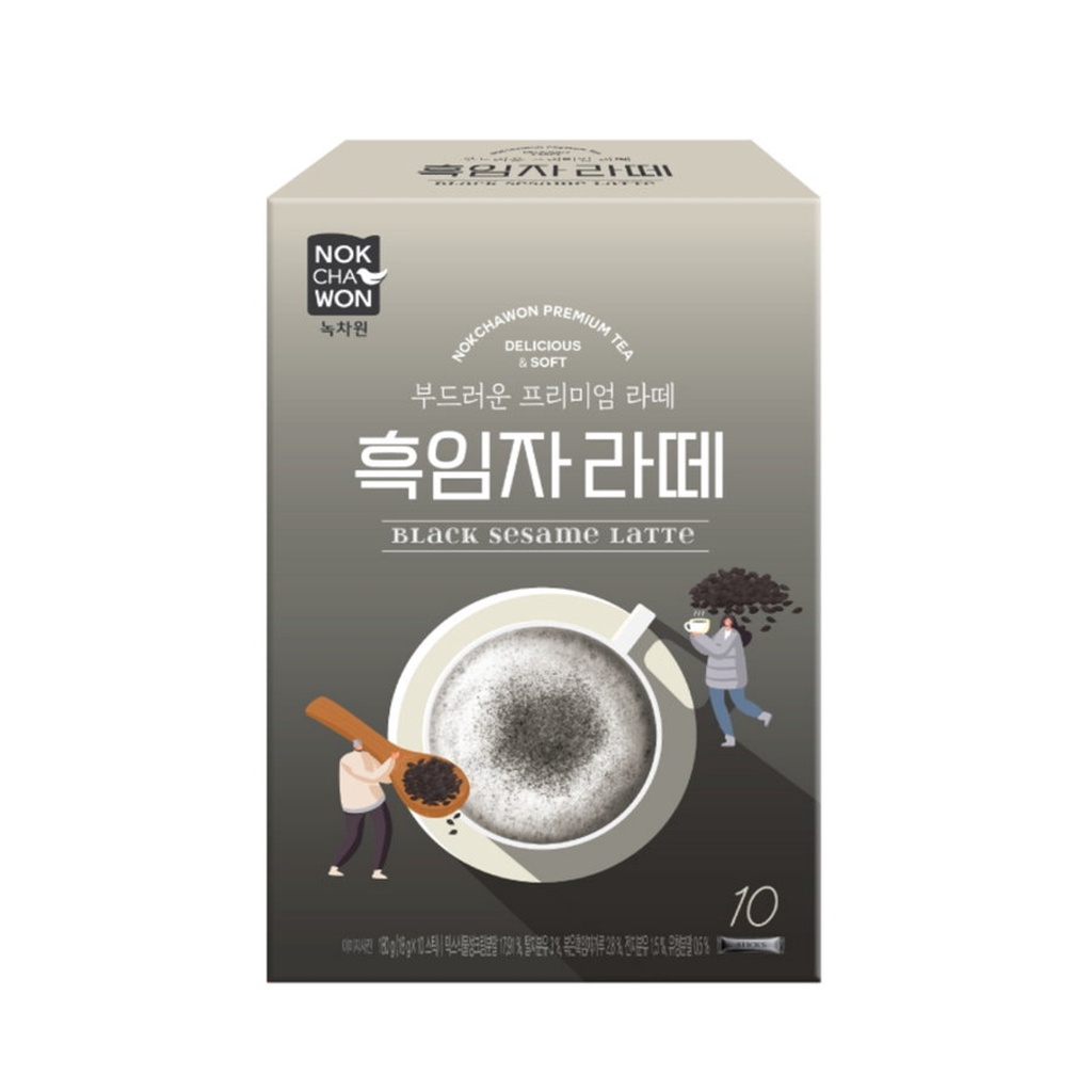 [NOKCHAWON] Korean Latte Series 10sticks / Yulmu Job's tears coffee