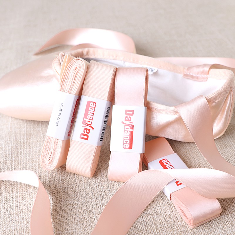 Ballet Pointe Shoes Ribbons Satin Canvas Bandage Shoes Accessories for Ballerina Shopee Malaysia