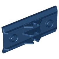 Lego Parts 2440 Vehicle, Spoiler / Plow Blade 6 x 3 with Hinge | Shopee ...