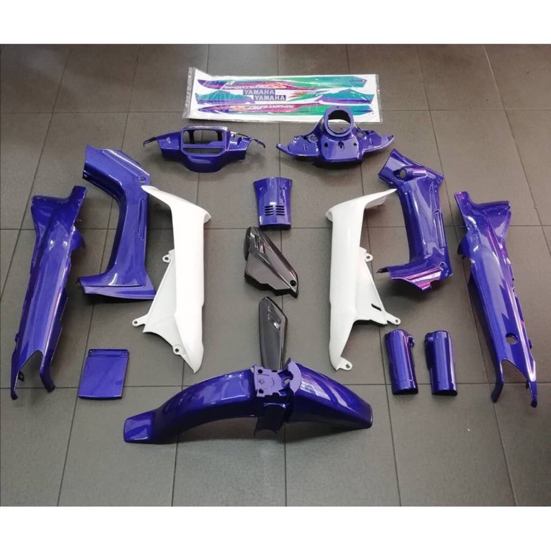 YAMAHA Y110 STICKER BODY COVER COMPLETE SET FIRST MODEL | Shopee Malaysia