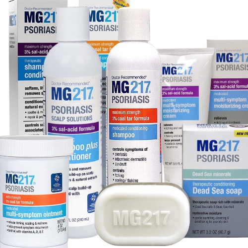 Mg217 Psoriasis Scalp Dandruff Shampoo 