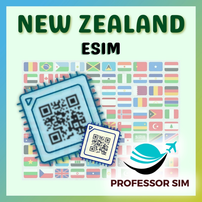(NZ03e) New Zealand Travel ESIM 7 Days Unlimited Data Shopee Malaysia