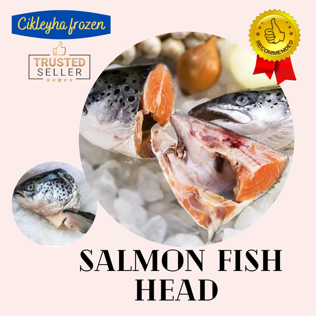 Salmon Fish Head/Salmon Head 400g (Cut) Shopee Malaysia