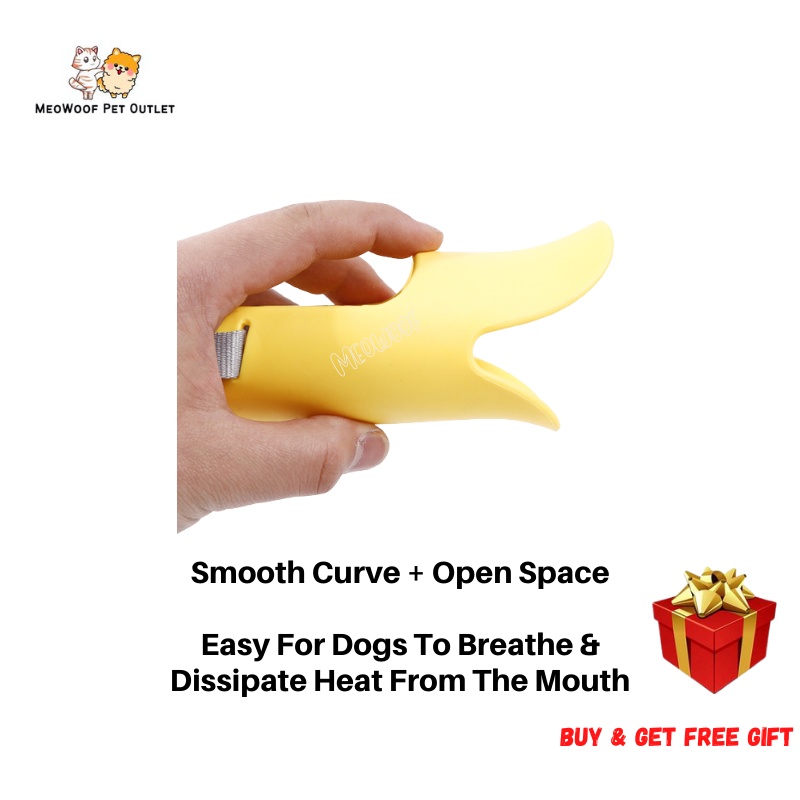 MEOWOOF Dog Mouth Cover Adjustable Dog Muzzle Dog Mouth Guard Dog Anti Bite Dog Anti Bark Dog