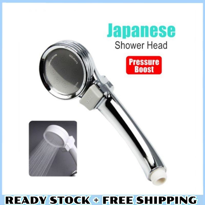 [READY STOCK] Takagi Kimochii Shower Head Japan quality booster water saving water spray spout