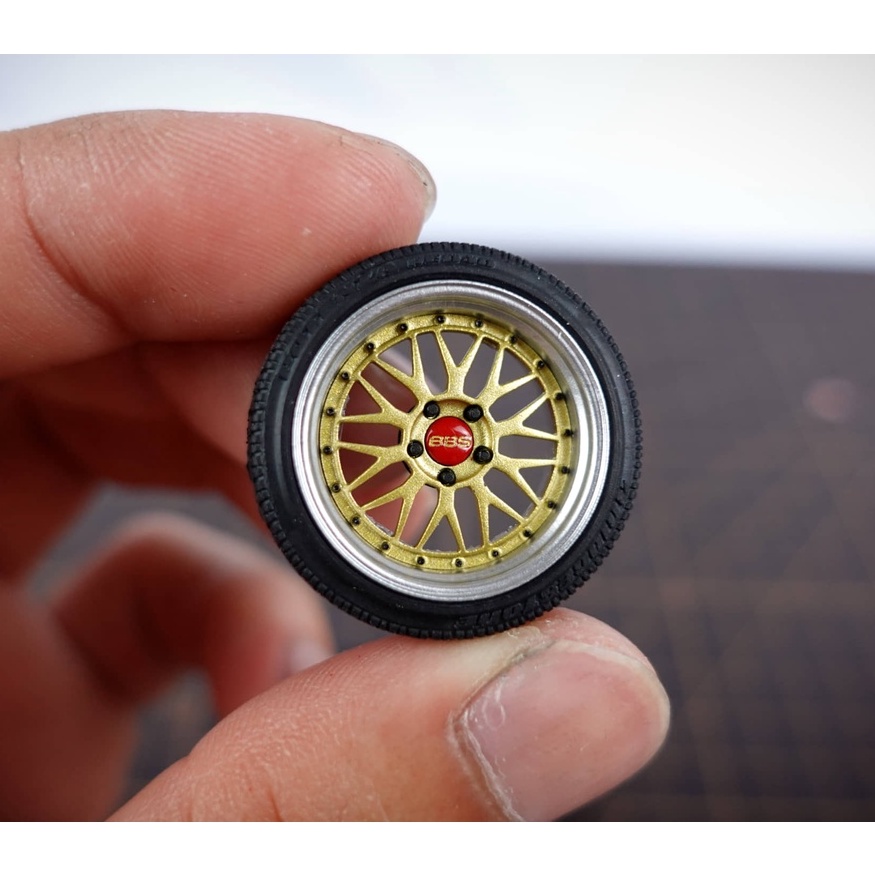 1/24 BBS LM 20inch Rim Wheel For Tamiya, Fujimi, Aoshima Model car kit ...