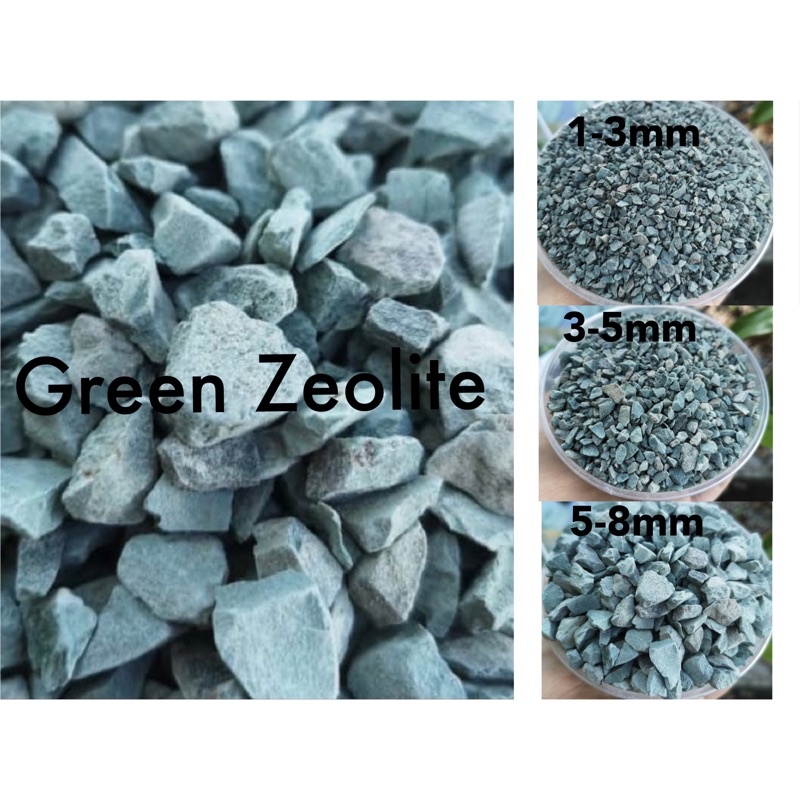 1kg Green Zeolite Stone Tanah Succulent Dan Kaktus | Shopee Malaysia