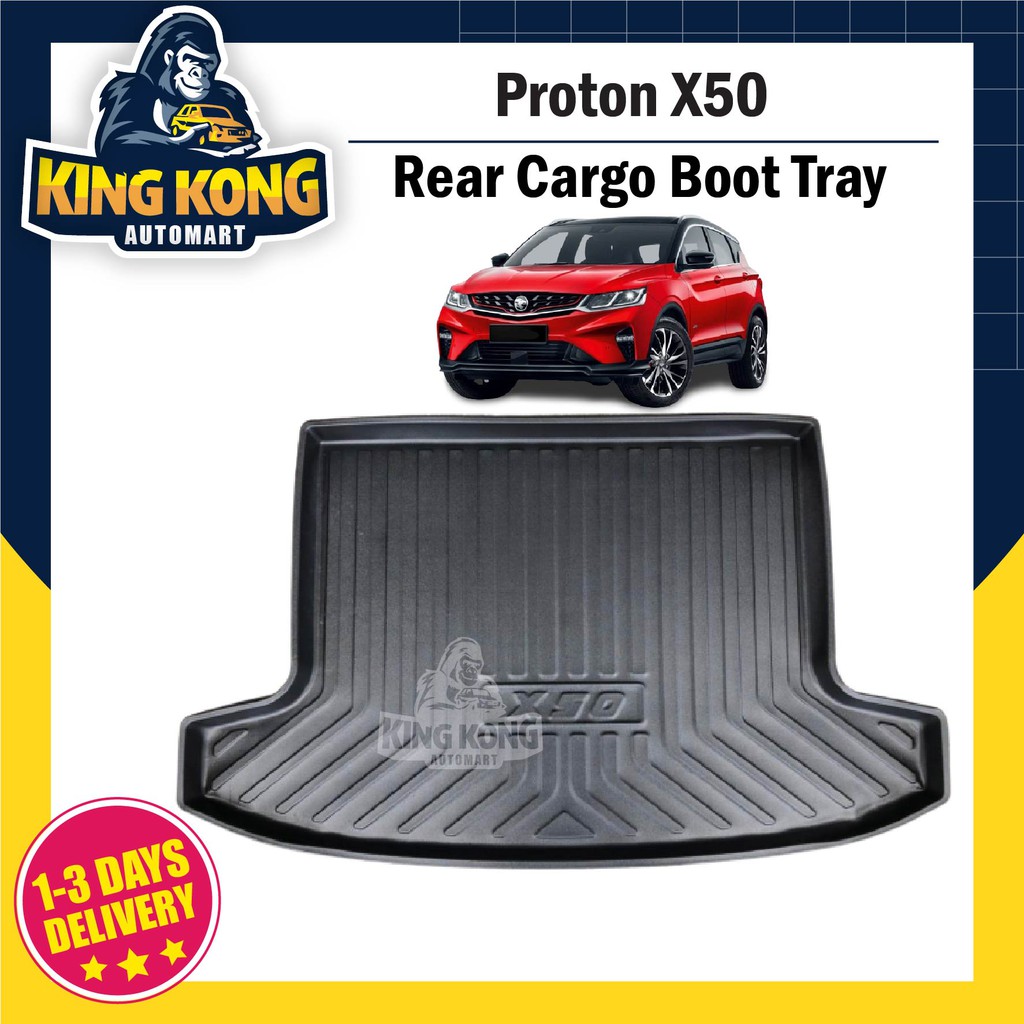 Proton X50 Rear Cargo Boot Trunk Tray Mat READY STOCK !!! | Shopee Malaysia