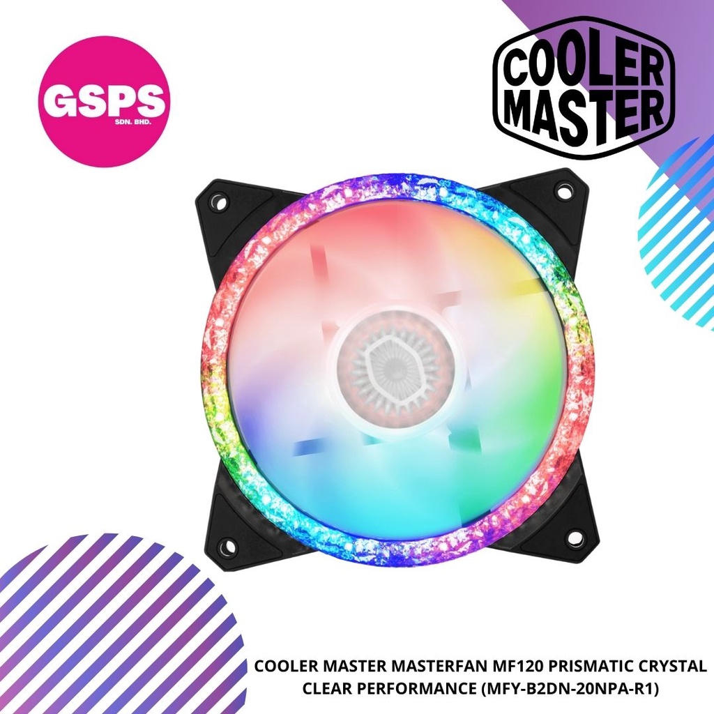 COOLER MASTER MasterFan MF120 Prismatic (MFY-B2DN-20NPA-R1) | Shopee  Malaysia